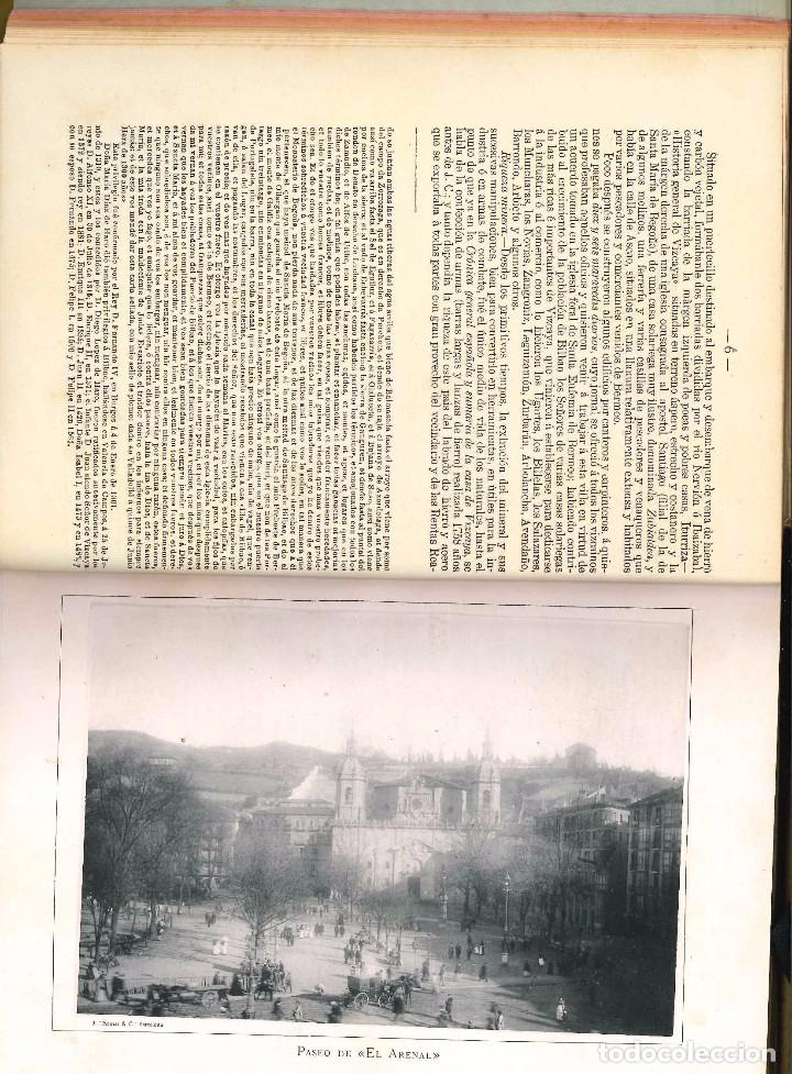 Libros antiguos: EL LIBRO BILBAO Y SUS CERCAN&Iacute;AS 1895. - Foto 3