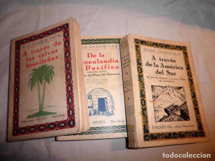 Libri antichi: ANTIGUOS LIBROS DE VIAJES ILUSTRADOS - A&Ntilde;O 1930.