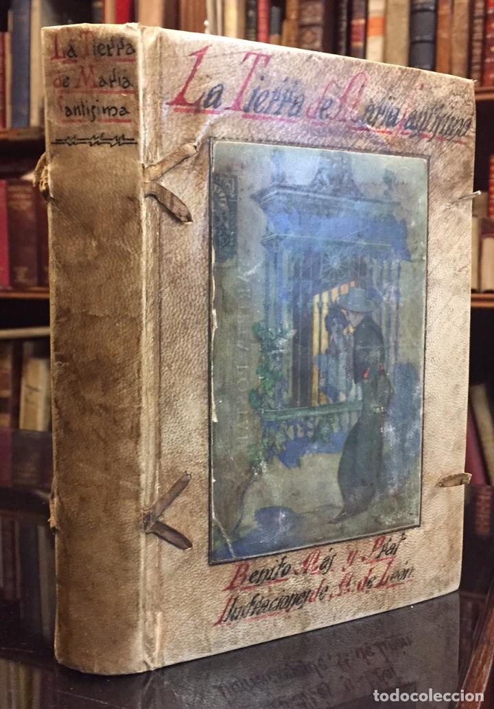 Libri antichi: Benito M&aacute;s y Prat . La Tierra de Mar&iacute;a Sant&iacute;sima