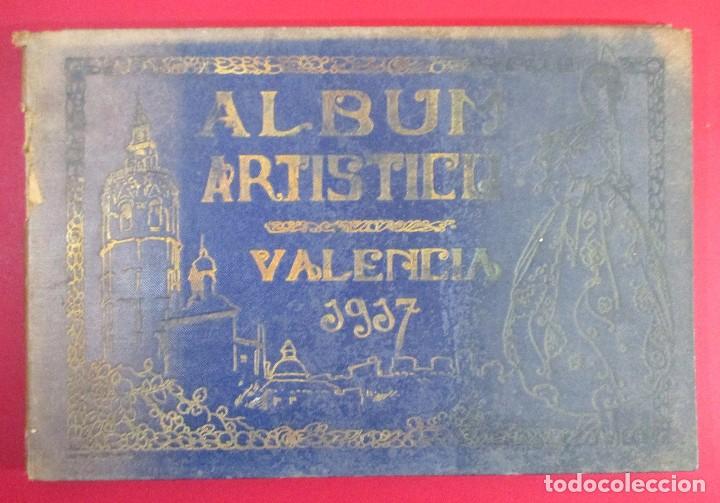 Libros antiguos: ALBUM ART&Iacute;STICO VALENCIA 1917, FOTOGRAF&Iacute;AS, ARQUITECTURA, JOS&Eacute; POVEDA, ENRIQUE MIRABET