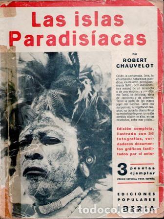 Old books: Las Islas Paradis&iacute;acas, Robert Chauvelot