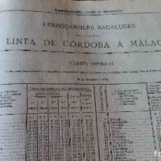 Libros antiguos: COLECCION DE TARIFAS DE LOS FERROCARRILES DE ESPAÑA. 1932. COMPILACION GIOL. Lote 88565348