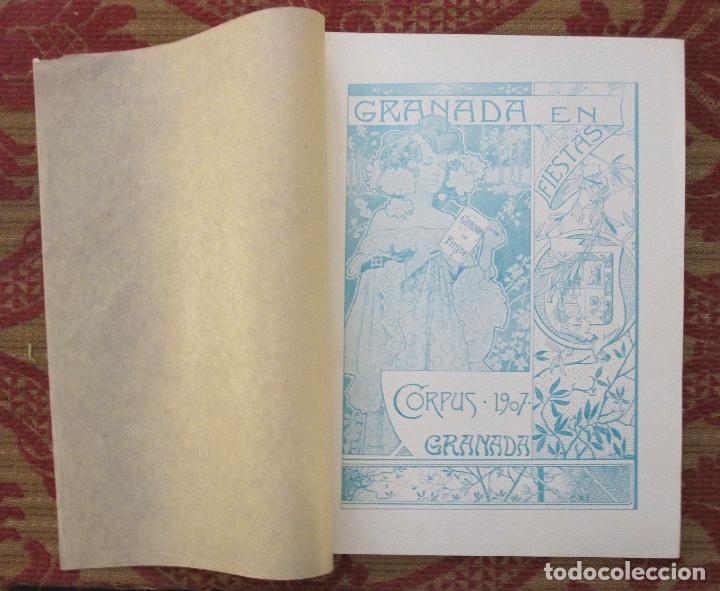 Libri antichi: GRANADA EN FIESTAS. CORPUS 1907
