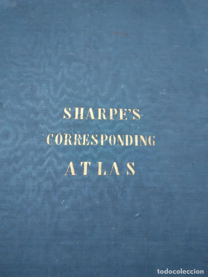 Libros antiguos: Sharpes Corresponding Atlas, 1849 - Foto 1