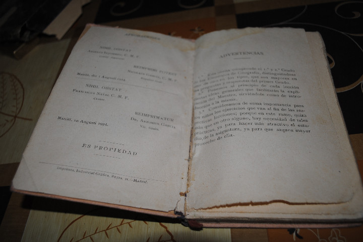Libros antiguos: Antiguo libro de Geograf&iacute;a de 1924. - Foto 3