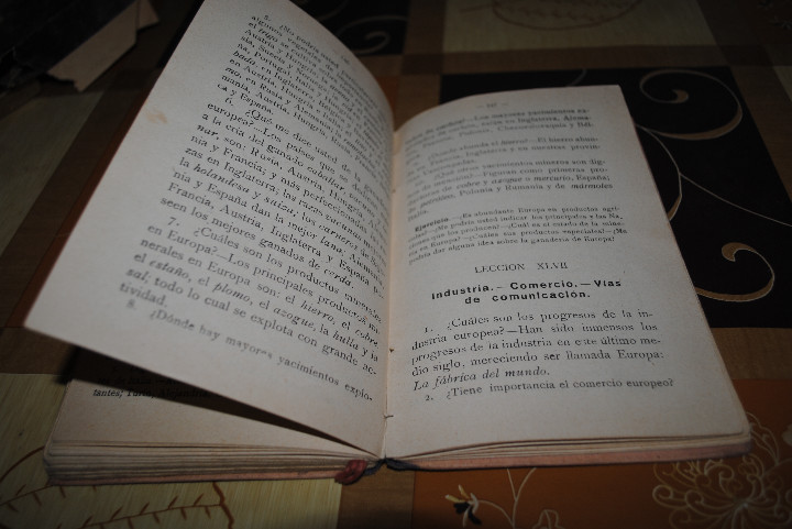 Libros antiguos: Antiguo libro de Geograf&iacute;a de 1924. - Foto 5
