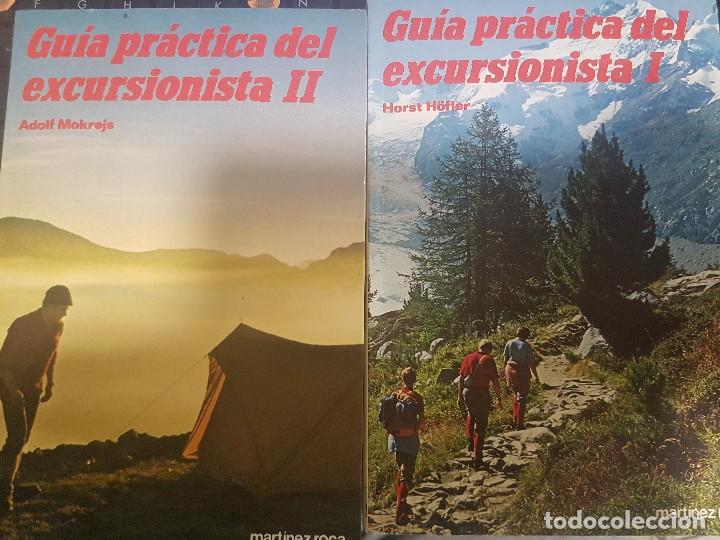 Libros antiguos: GU&Iacute;A PR&Aacute;CTICA DEL EXCURSIONISTA I Y II HORST H&Ouml;FLRE,MART&Iacute;NEZ-ROCA