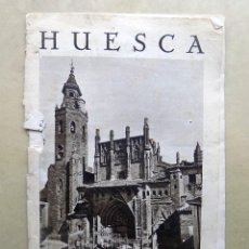 Libros antiguos: FOLLETO DE TURISMO. HUESCA. FOTOGRAFIA: F. DE LAS HERAS.