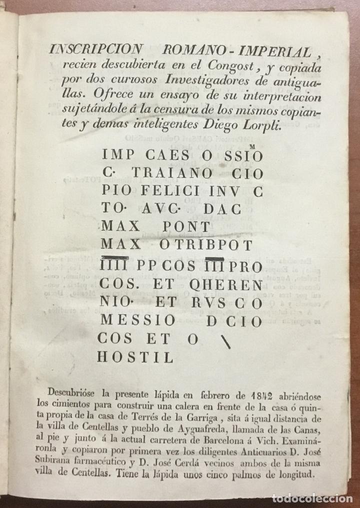 Libros antiguos: [OP&Uacute;SCULOS.] - RIPOLL Y VILAMAJOR, Jaime. - Foto 1