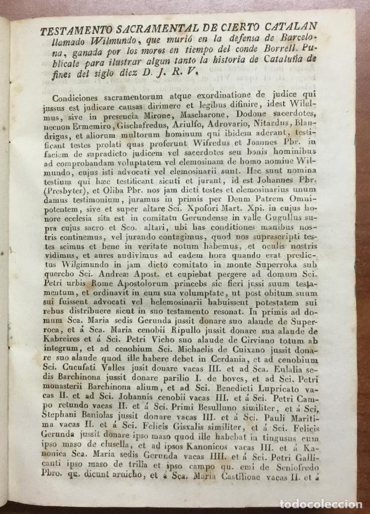 Libros antiguos: [OP&Uacute;SCULOS.] - RIPOLL Y VILAMAJOR, Jaime. - Foto 6