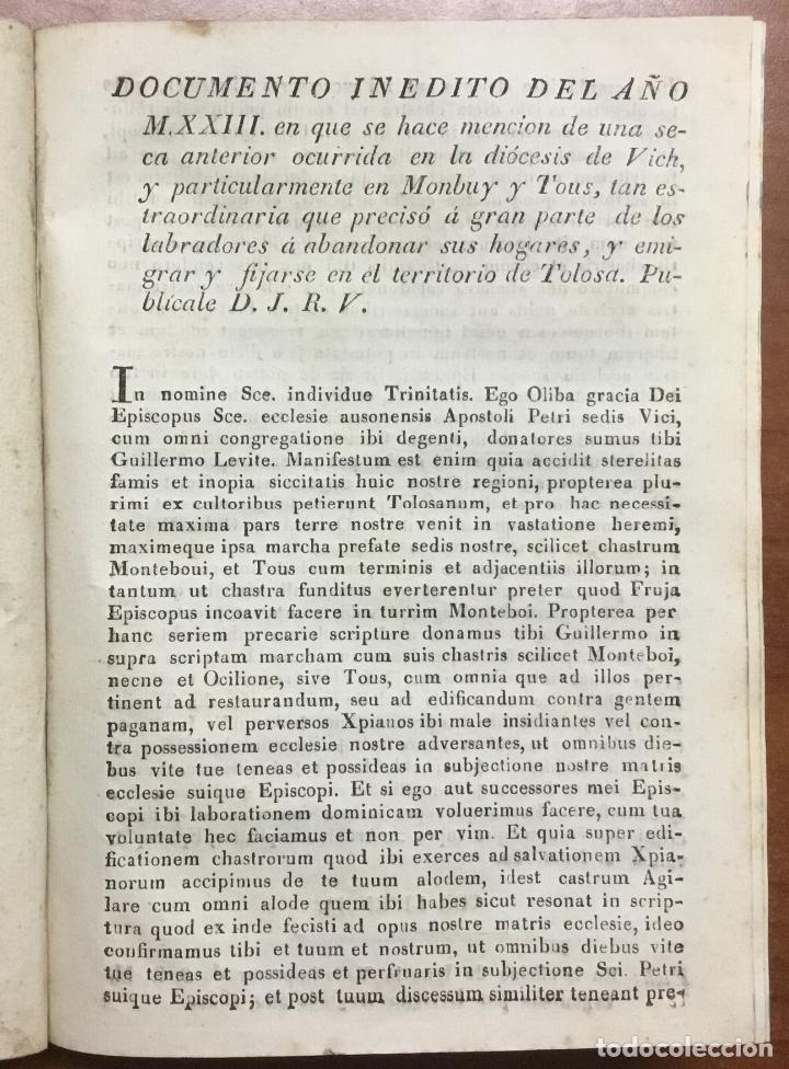 Libros antiguos: [OP&Uacute;SCULOS.] - RIPOLL Y VILAMAJOR, Jaime. - Foto 8