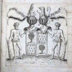 Libros antiguos: AÑO 1682 SEGUNDA EDICIÓN VIAJE POR ITALIA 21 EN EL MUNDO ARQUITECTURA COSTUMBRES PINTURA EX-LIBRIS