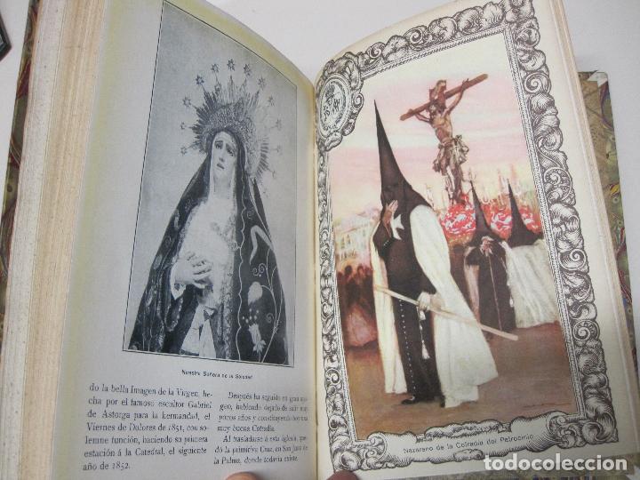 Antiquarische B&uuml;cher: Sevilla Art&iacute;stica y Monumental. 58 litograf&iacute;as Semana Santa. No conserva cubiertas originales. 1927