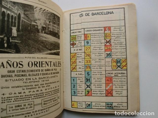 Libros antiguos: 1929 GU&Iacute;A DE BARCELONA - Foto 3