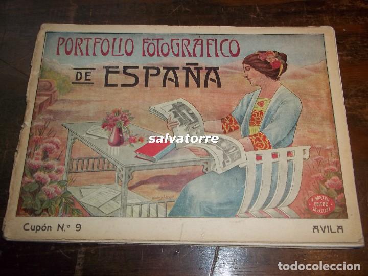 Libri antichi: PORTFOLIO FOTOGRAFICO DE ESPA&Ntilde;A.NUMERO 9.AVILA.
