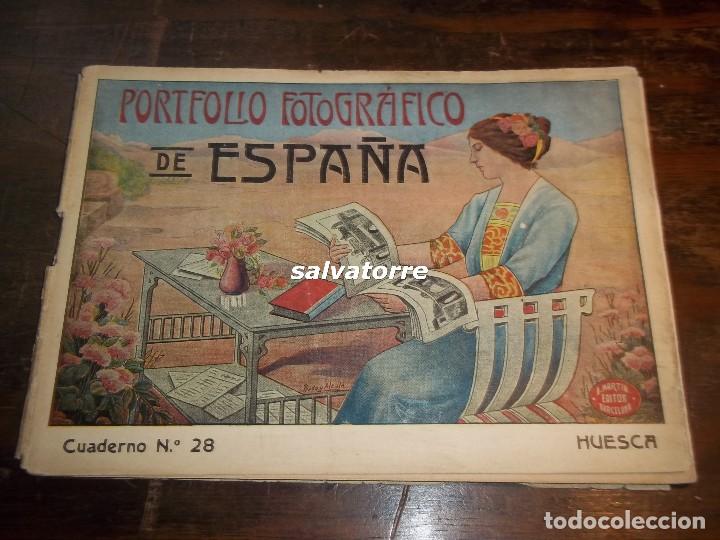 Libri antichi: PORTFOLIO FOTOGRAFICO DE ESPA&Ntilde;A.NUMERO 28.HUESCA