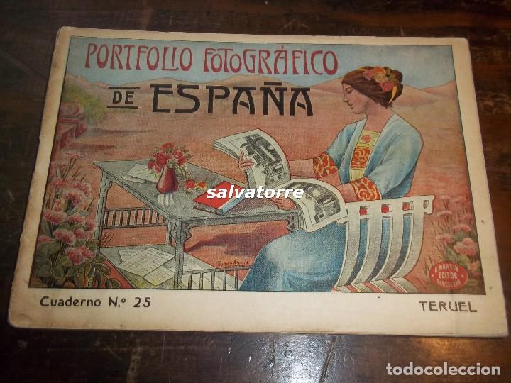 Libri antichi: PORTFOLIO FOTOGRAFICO DE ESPA&Ntilde;A.NUMERO 25 TERUEL