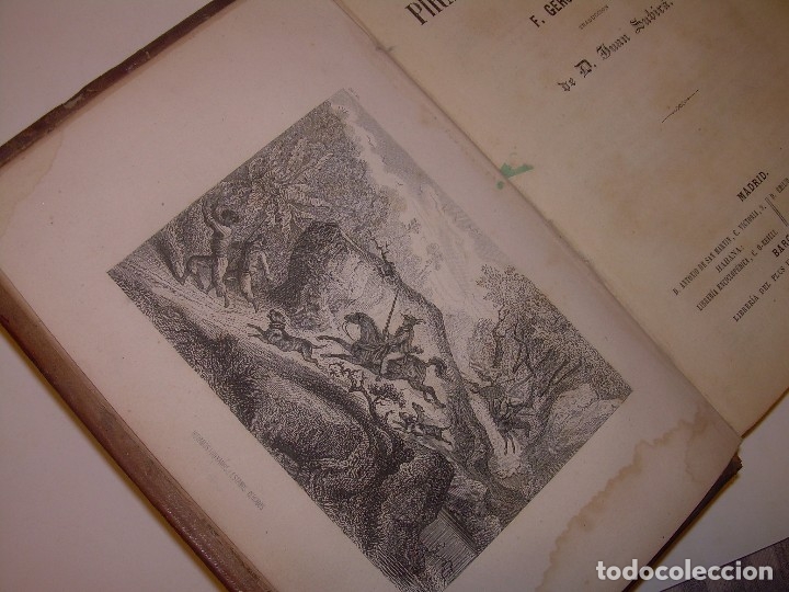 Libros antiguos: LIBRO TAPAS DE PIEL...LOS PIRATAS DEL MISSISSIPI...AÑO 1860 - Foto 3 - 121997235
