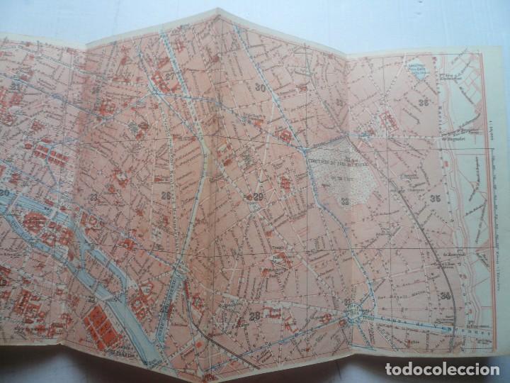 Libros antiguos: Indicateur de Plans de Paris - Foto 3