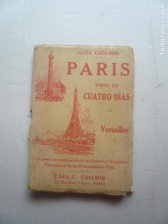 Libri antichi: Par&iacute;s visto en cuatro dias