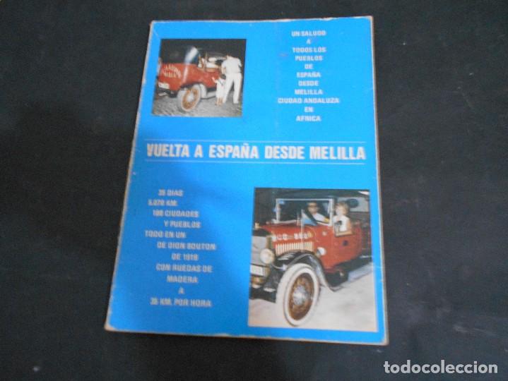 Libros antiguos: vuelta a espa&ntilde;a desde melilla