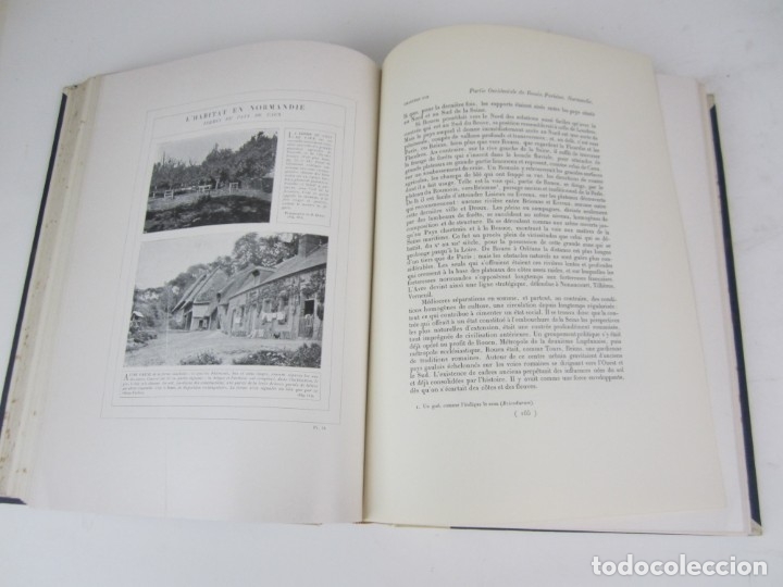 Libros antiguos: La France tableau géographique, Vidal de la Blache, 1908, Librairie Hachette, Paris. 24,5x31cm - Foto 6 - 136388654