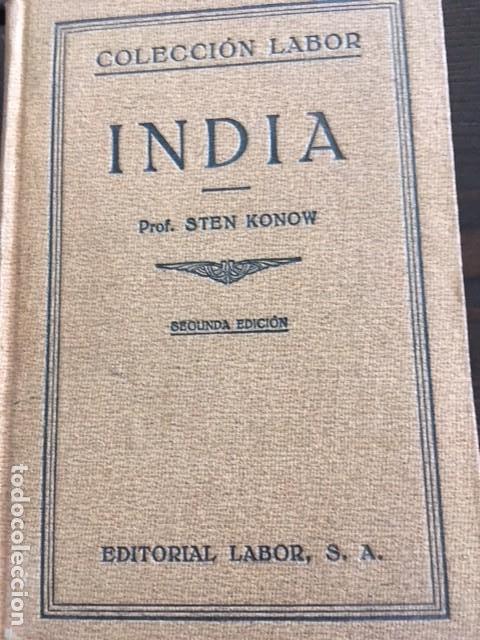 Libros antiguos: INDIA. STEN KONOW. 1930 - Foto 1