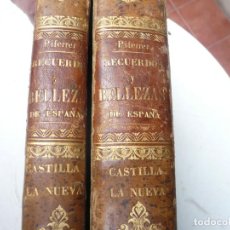 Libros antiguos: RECUERDOS Y BELLEZAS DE ESPAÑA. CASTILLA LA NUEVA . 2 TOMOS. 1853. GRABADOS DE F. J. PARCERISA. ORIG