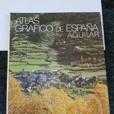 Libros antiguos: ATLAS GRÁFICO DE ESPAÑA AGUILAR