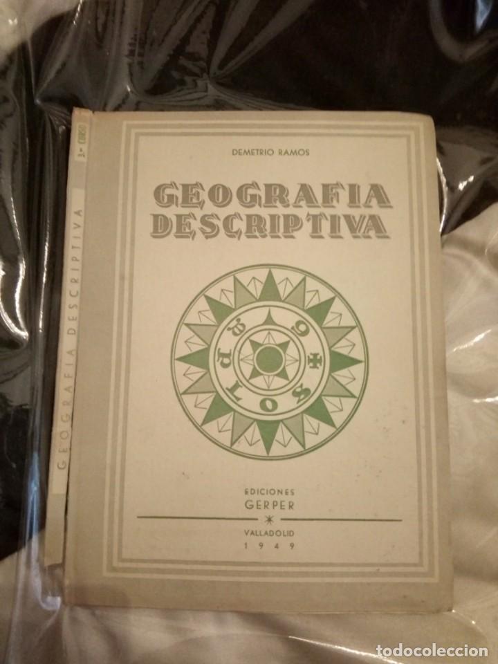 Libros antiguos: Geograf&iacute;a descriptiva 1940 - Foto 1