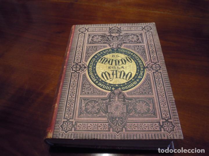 Old books: el mundo en la mano tomo 1 1875 EDICION RARA