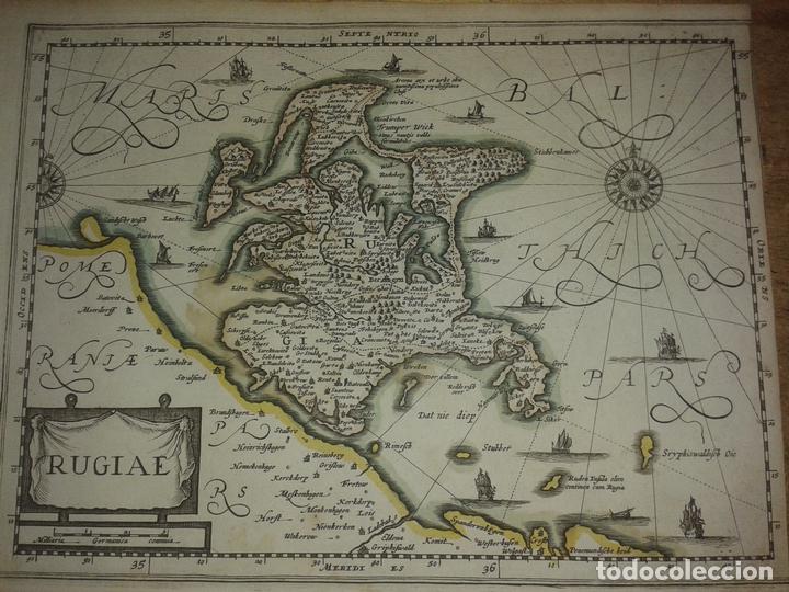 Libros antiguos: s.a. - MAPA ANTIGUO: �RUGIAE� - Foto 1
