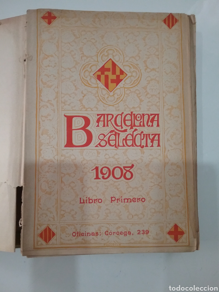 Libros antiguos: Libro Barcelona Selecta 1908 libro primero. - Foto 4