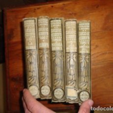 Libros antiguos: 1914 - DE LA BLANCHE / ANTONIO BLÁZQUEZ - CURSO DE GEOGRAFÍA: 5 TOMOS COLECCION COMPLETA
