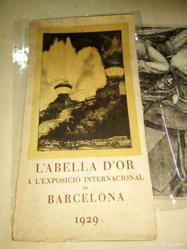 Old books: L'abella d'or a l' exposici&oacute; internacional de Barcelona 1929.