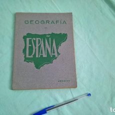 Libros antiguos: GEOGRAFIA DE ESPAÑA..1957..FOTOS BLANCO Y NEGRO..16 X 21 CTMS ,140 PGNS. Lote 162821378