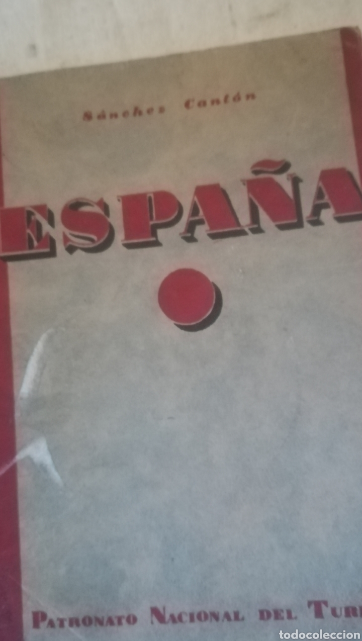 Libros antiguos: ESPA&Ntilde;A, libro de S&aacute;nchez Caton - Foto 1