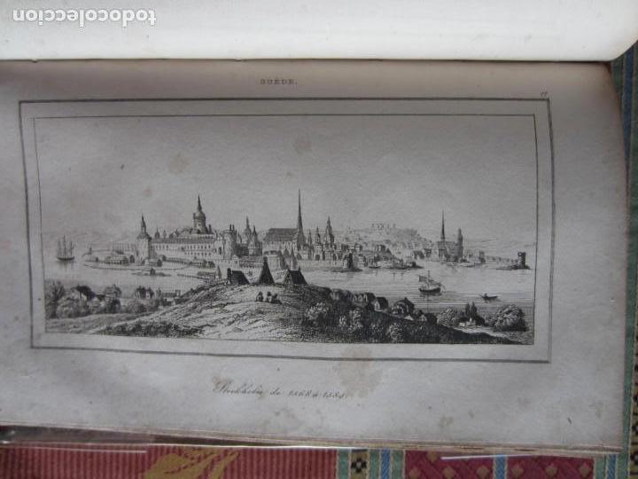 Old books: 1841- HISTORIA DE SUECIA Y NORUEGA.SWEDEN NORWAY CON 60 GRABADOS Y 1 MAPA DESPLEGABLE.LIBRO ORIGINAL