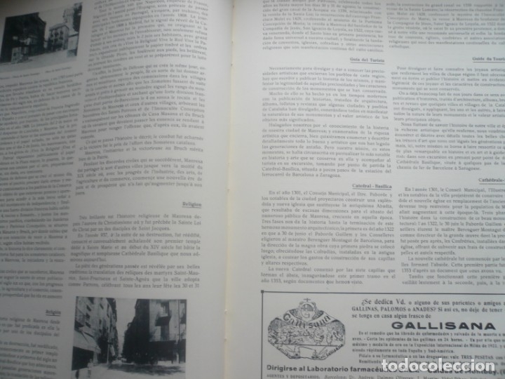 Libros antiguos: Manresa-y su comarca. - Foto 5