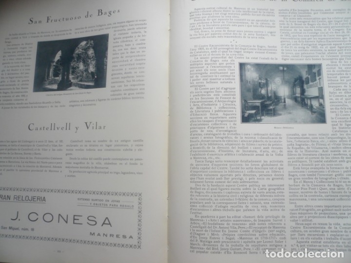 Libros antiguos: Manresa-y su comarca. - Foto 6