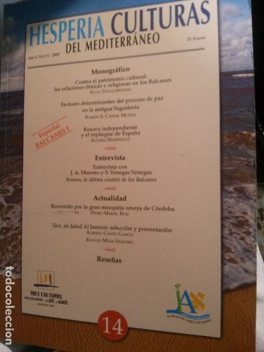 Libri antichi: hesperia culturas del mediterraneo