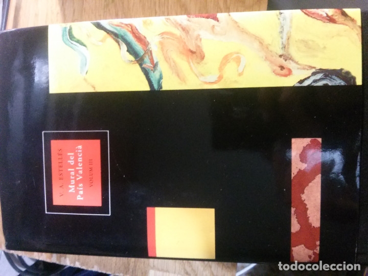 Libri antichi: mural de pa&iacute;s valenci&aacute;, a.a. estell&eacute;s.tomo 3