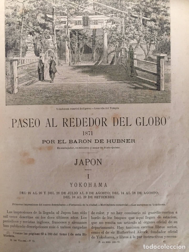 Libros antiguos: Biblioteca de Viajes - Foto 5