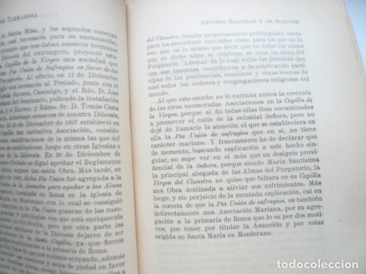Libros antiguos: La Virgen de tarragona - Foto 2