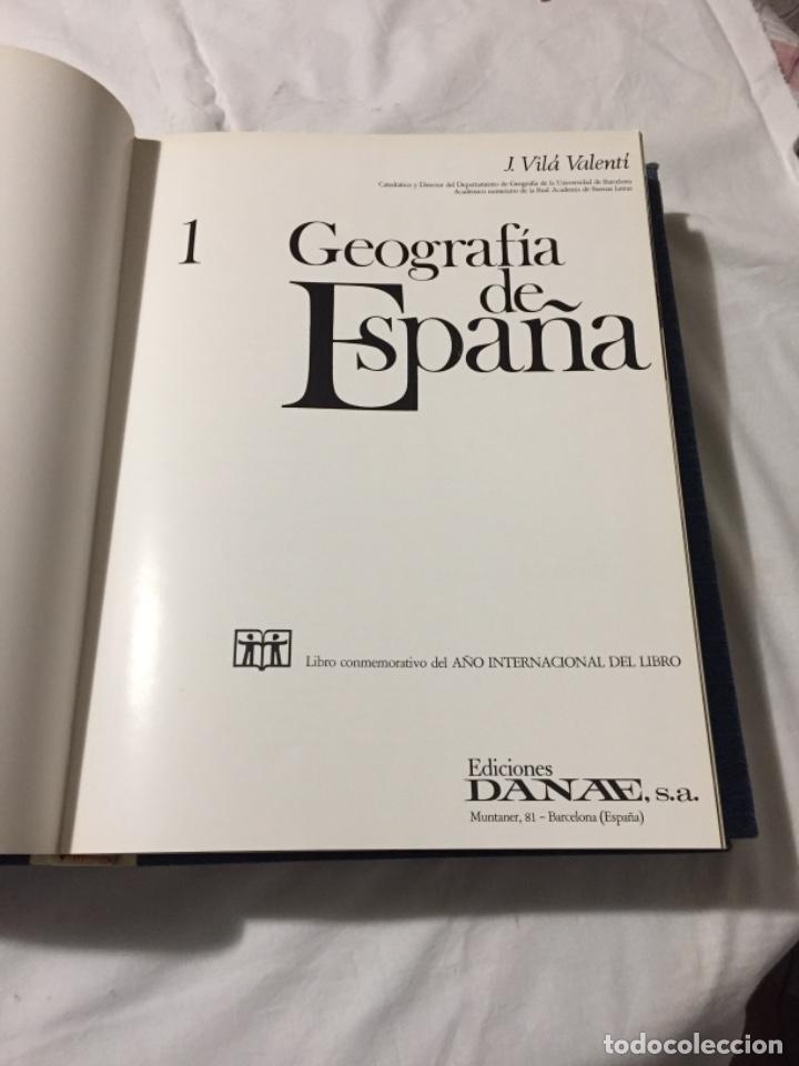 Libros antiguos: Geograf&iacute;a de Espa&ntilde;a - Foto 3