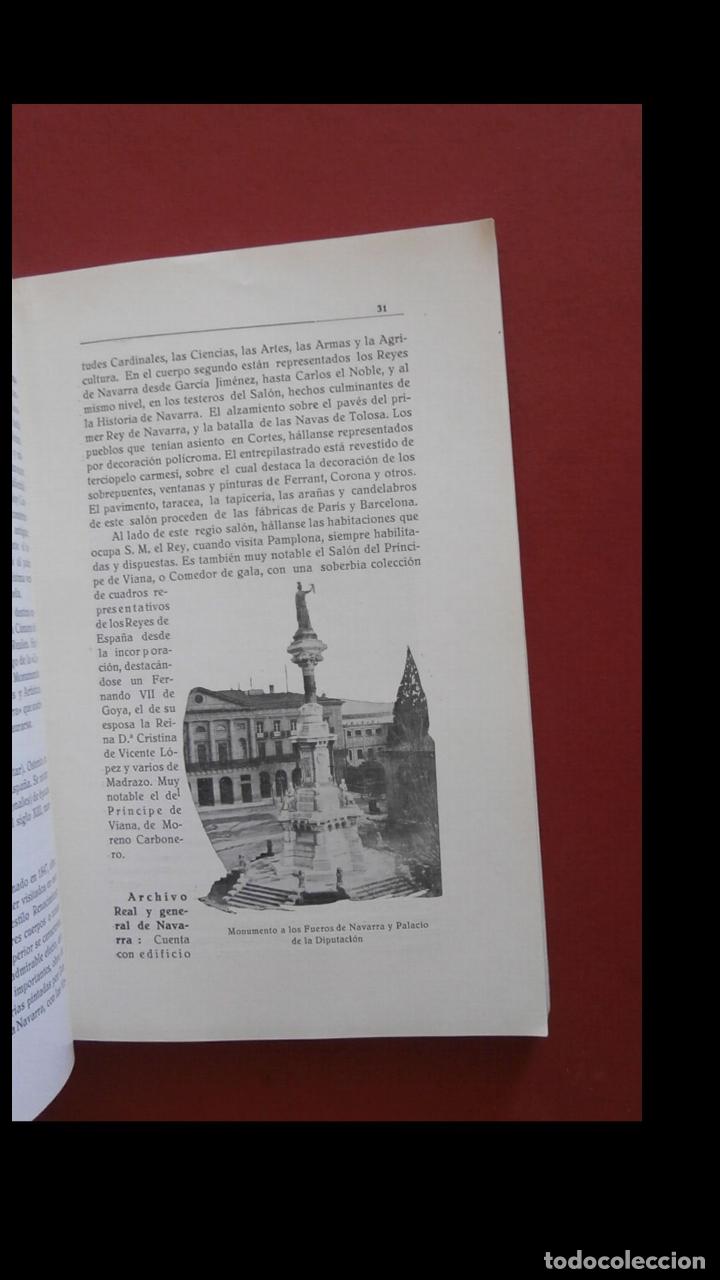 Libros antiguos: Guia tur&iacute;stica de Navarra - Foto 5