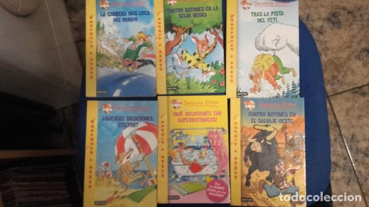Libros antiguos: 13 LIBROS DE GERONIMO STILTON (EL) - Foto 2