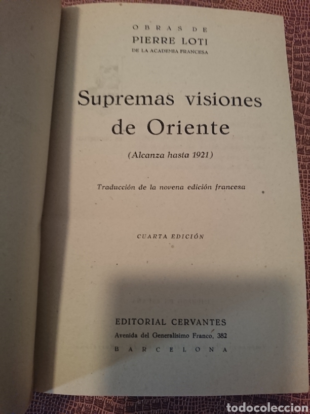 Libros antiguos: Supremas visiones de oriente - Foto 3