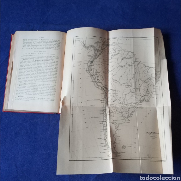 Libros antiguos: CURSO DE GEOGRAF&Iacute;A - BERNARDO MONREAL Y ASCASO - - Foto 3