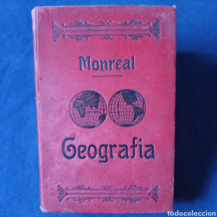 Libros antiguos: CURSO DE GEOGRAF&Iacute;A - BERNARDO MONREAL Y ASCASO - - Foto 1
